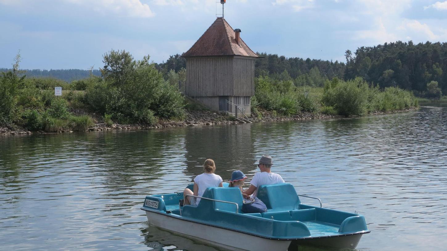 Tretbootfahren am Brombachsee wird teurer