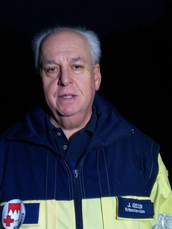 Jürgen Geißler (65) gründete das Kriseninterventionsteam des BRK-Kreisverbands Südfranken, das er auch leitet. Er arbeitet seit 1975 beim Roten Kreuz.