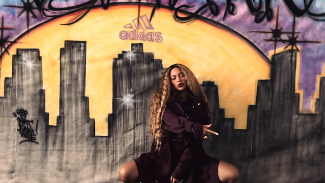 Die Sängerin Beyoncé Knowles im Werbevideo zu ihrer neuen "Ivy Park"-Kollektion.