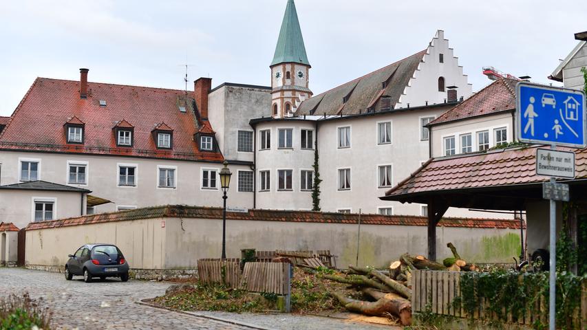 Countdown läuft: Altenheim am Residenzplatz wird abgerissen