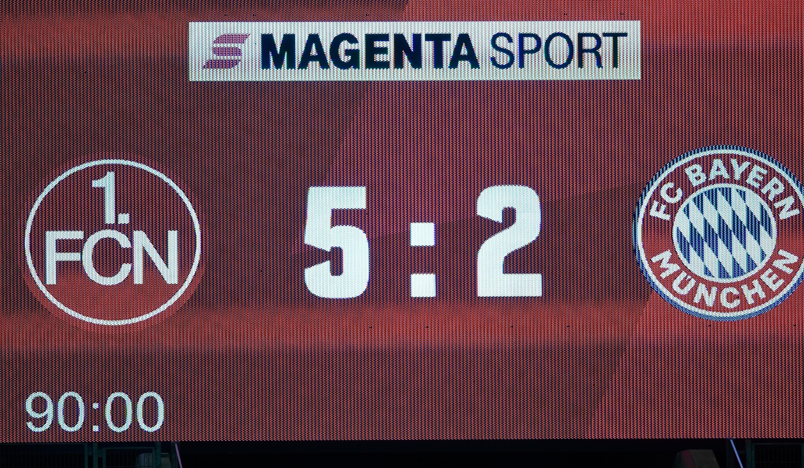 1. FC Nuernberg - FC Bayern Muenchen