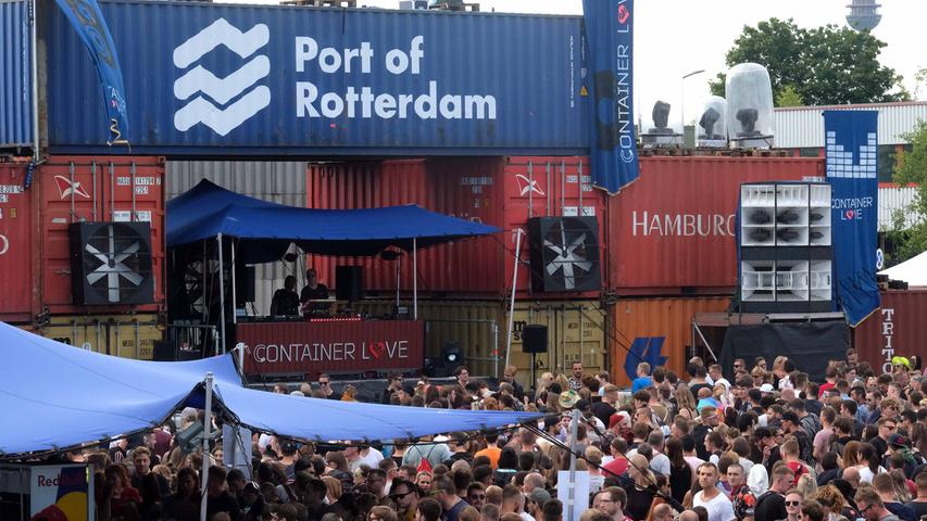 "Container Love" am Nürnberger Hafen hätte es am Samstag, 8. August 2020, geheißen. In diesem Jahr fällt das Event vermutlich aus.