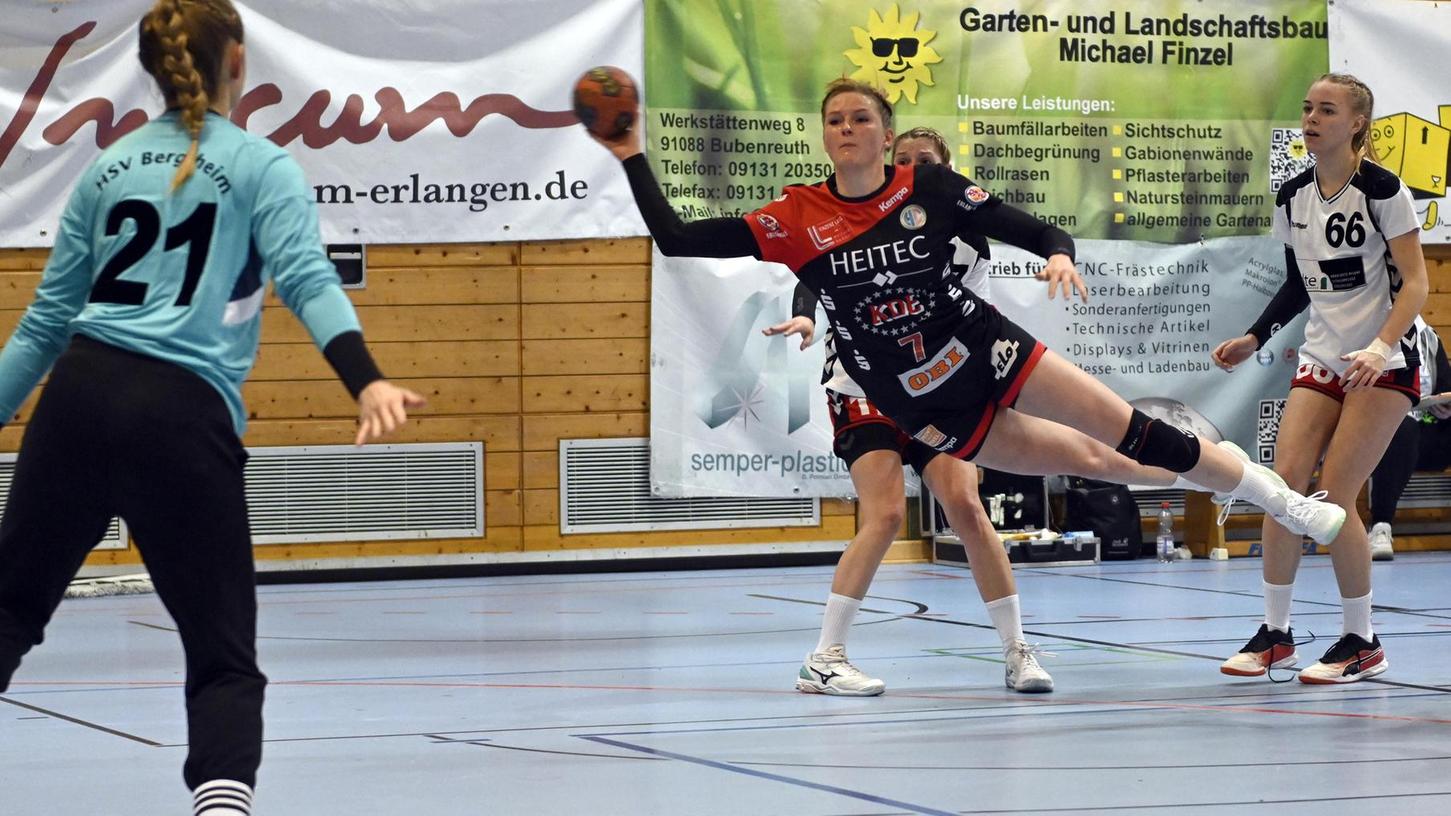 Noch nicht am Ziel: Alina Erdmann und der HC Erlangen