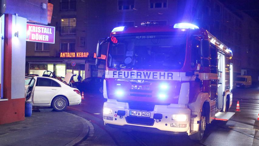 Auto rast in Dönerbude: Zwischenfall in der Gibitzenhofstraße