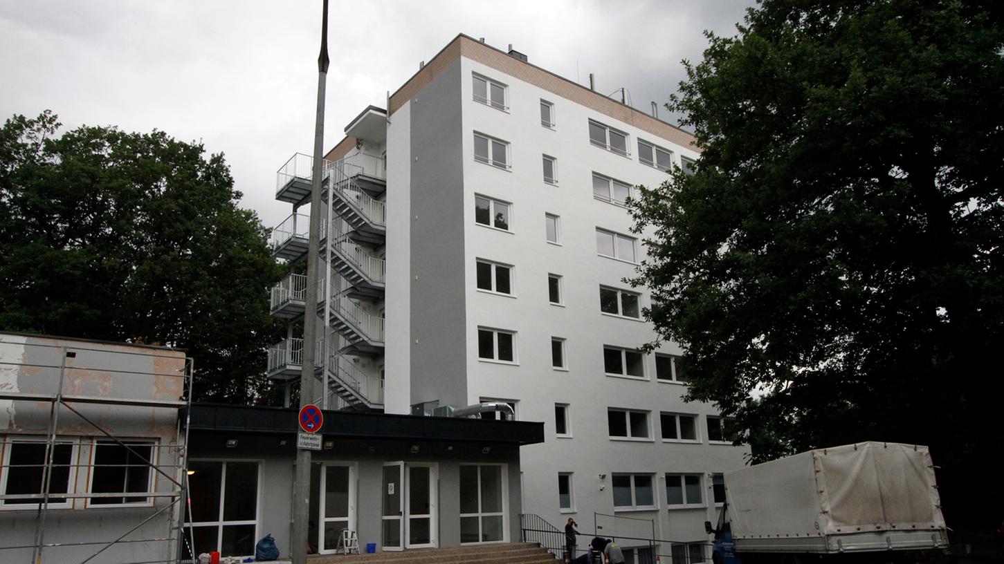 Die Gemeinschaftsunterkunft für Geflüchtete beherbergt 45 Frauen und 30 Kinder. Das Foto stammt aus dem Sommer 2017. Die Gemeinschaftsunterkunft für Geflüchtete beherbergt 45 Frauen und 30 Kinder. Das Foto stammt aus dem Sommer 2017.
