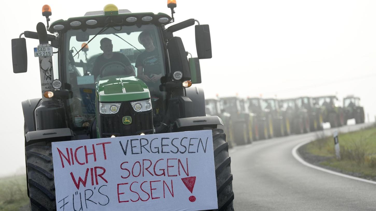Bauernproteste behindern auch Verkehr in Fürth