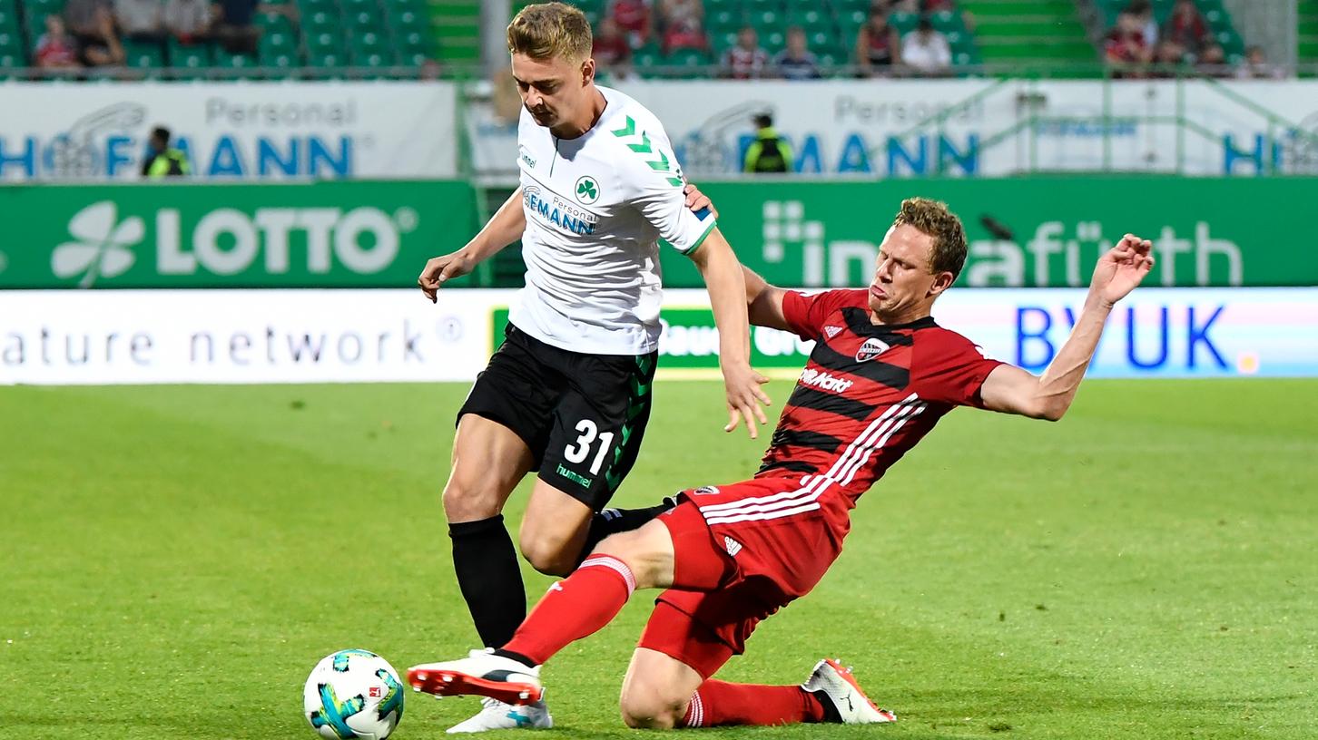 Trotz seines Trainingsrückstandes konnte Daniel Steininger mit zwei Treffern in zwei Testspielen beim 1. FC Magdeburg bereits überzeugen.