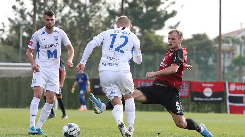 Verdient verloren: Der Club muss sich dem NK Osijek geschlagen geben
