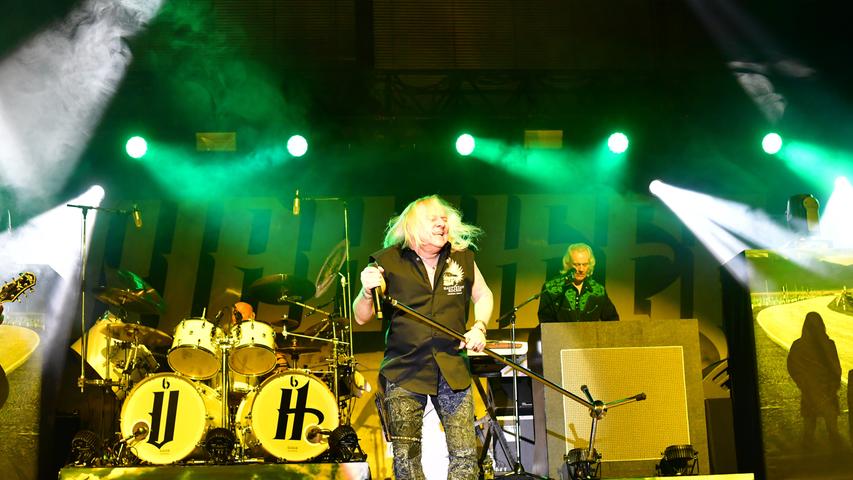 Rock-Saurier laufen heiß: Wishbone Ash, Nazareth und Uriah Heep in Neumarkt