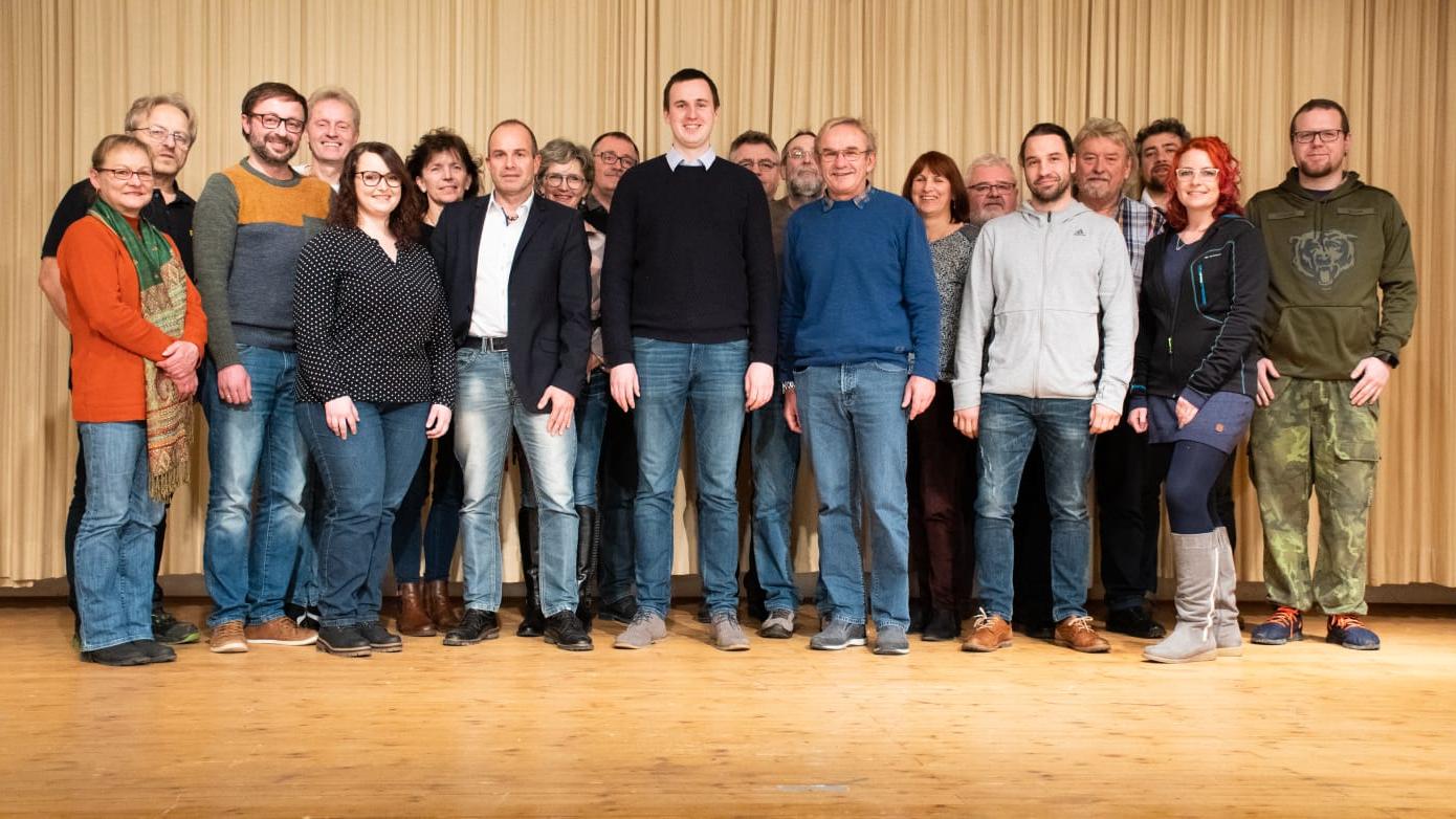 Das Team der BGS für die Kommunalwahl 2020.