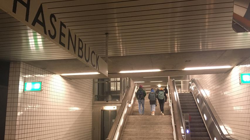 48 Stationen: Die Ein-und Aussteiger an den U-Bahnhöfen in Nürnberg und Fürth