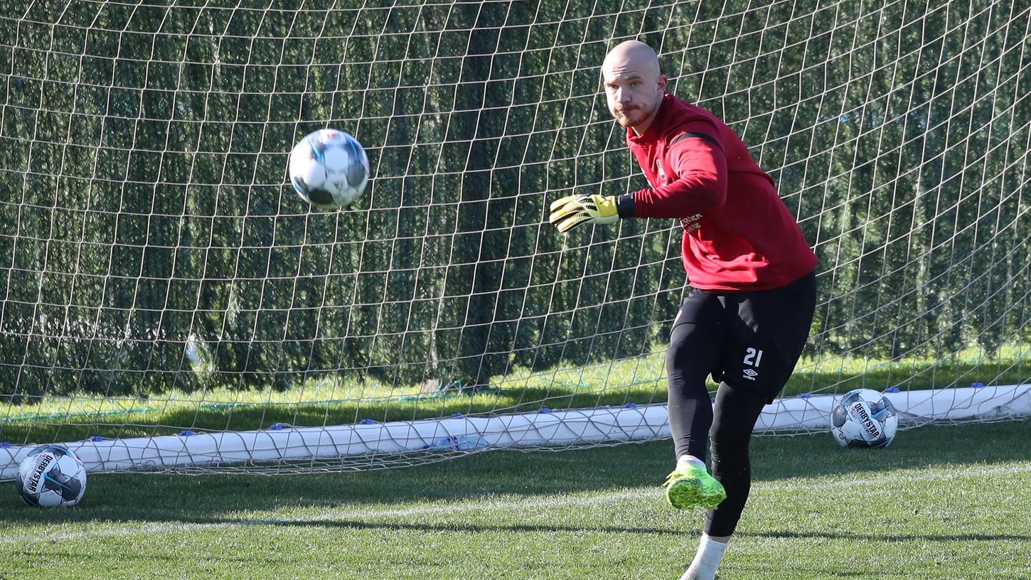 Auf dem Trainingsplatz wird man Felix Dornebusch vorerst nicht sehen.