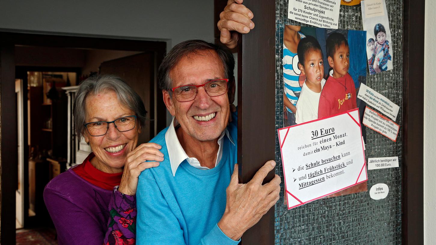 Sie sind „Herr und Frau Aldea Laura“: Eberhard Nusch war mit seiner Frau Hannelore schon fünf Mal für den Hilfsverein in Guatemala. Die Armut dort erschüttert sie immer wieder.