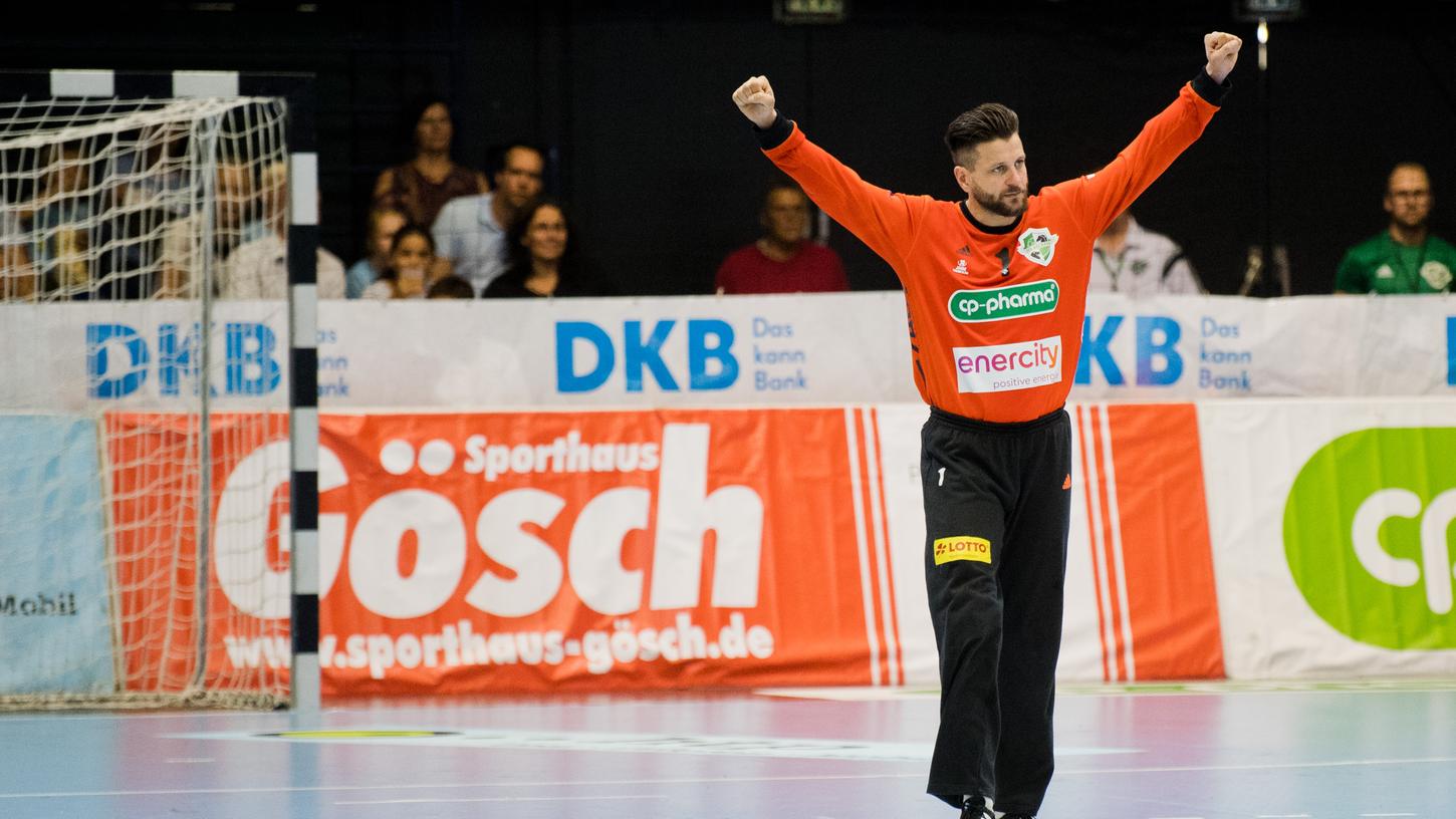 Martin Ziemer, hier noch im Trikot der TSV Hannover-Burgdorf, komplettiert im Sommer das HCE-Torhütergespann.