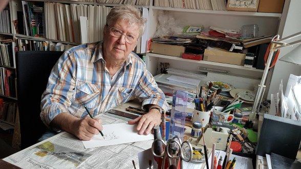 NN-Talk: Karikaturist Horst Haitzinger verabschiedet sich nach 56 Jahren