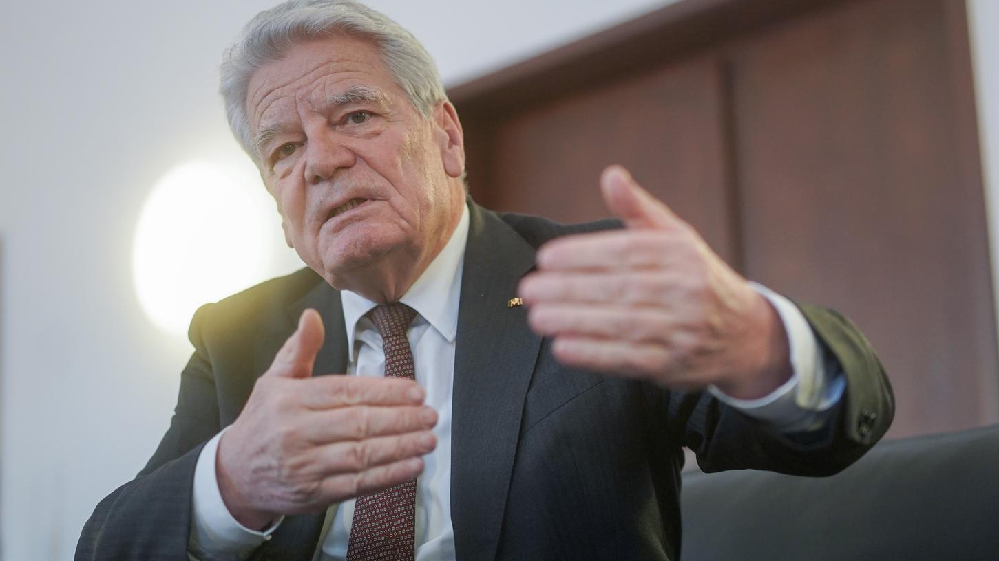 Ex-Bundespräsident Joachim Gauck feiert Geburtstag.