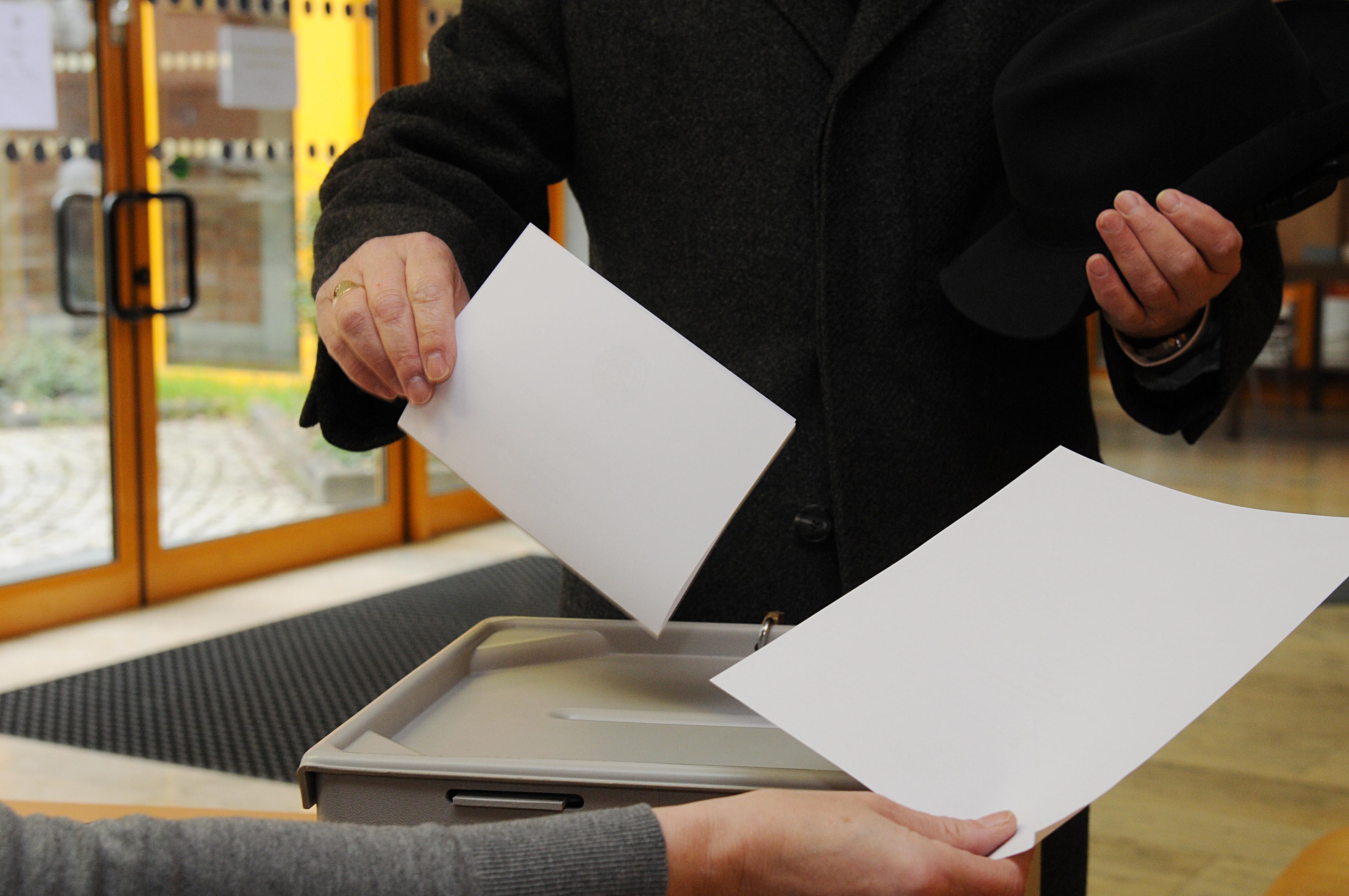 Ressort: Forchheim..Foto: Athina Tsimplostefanaki..Motiv: Oberbürgermeisterwahl 2016 in Forchheim..Datum: 20.03.2016