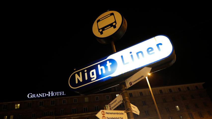 Die ersten Nightliner-Busse gingen in Nürnberg im Januar 1998 an den Start mit damals noch zwölf Linien.