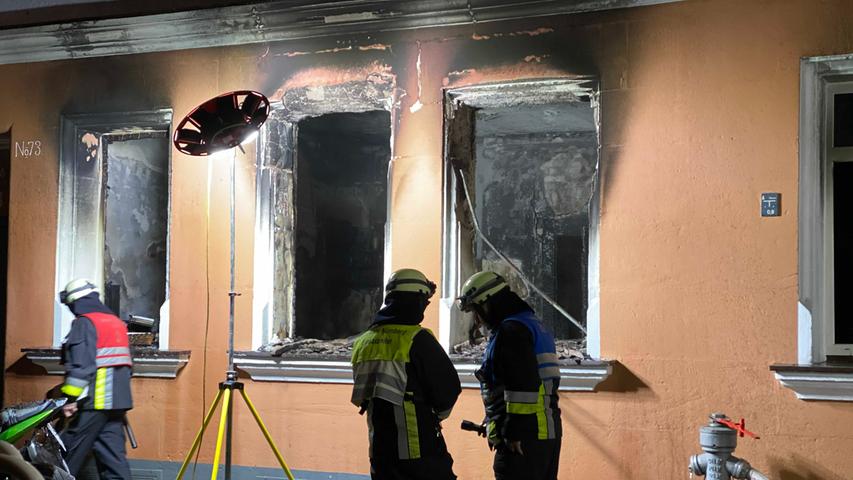 Tragödie in Nürnberger Südstadt: Bewohnerin stirbt bei Wohnungsbrand