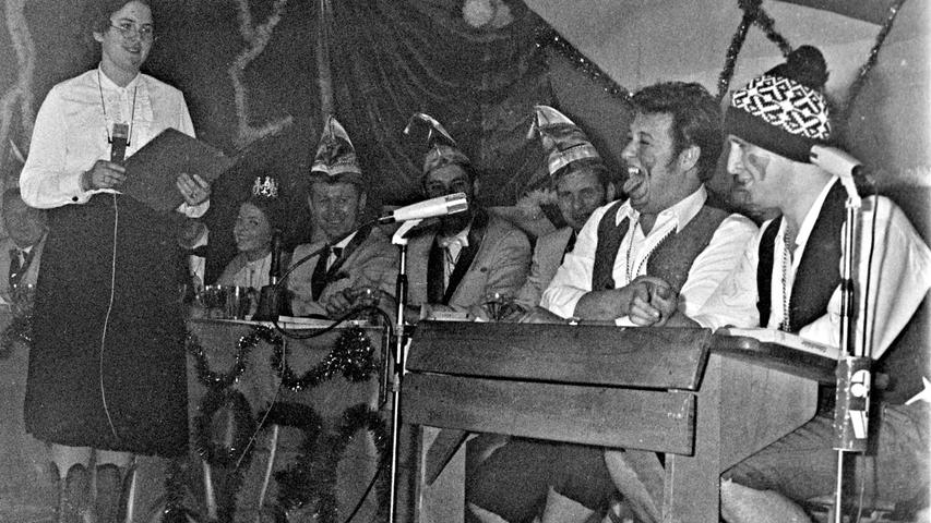 1970: Auerbacher Prunksitzung im oberfränkischen Kaltenthal