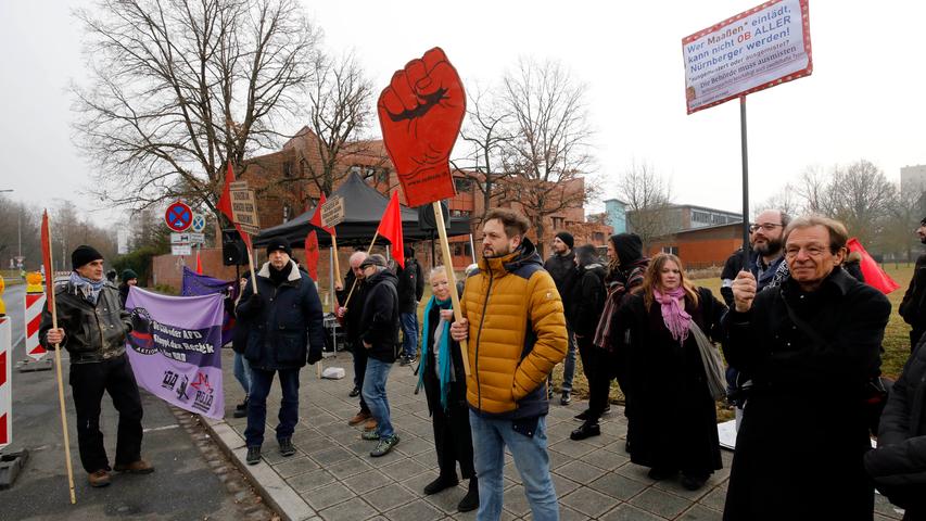 CSU-Langwasser: Antifa-Demo gegen Maaßen-Auftritt