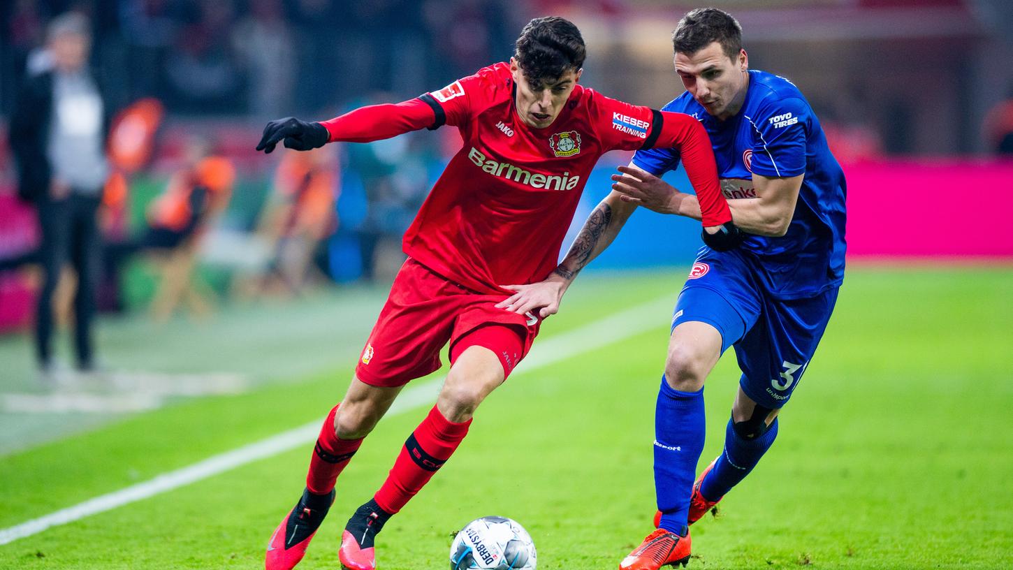 Düsseldorf musste sich am Sonntag gegen Leverkusen geschlagen geben und die Rote Laterne übernehmen.