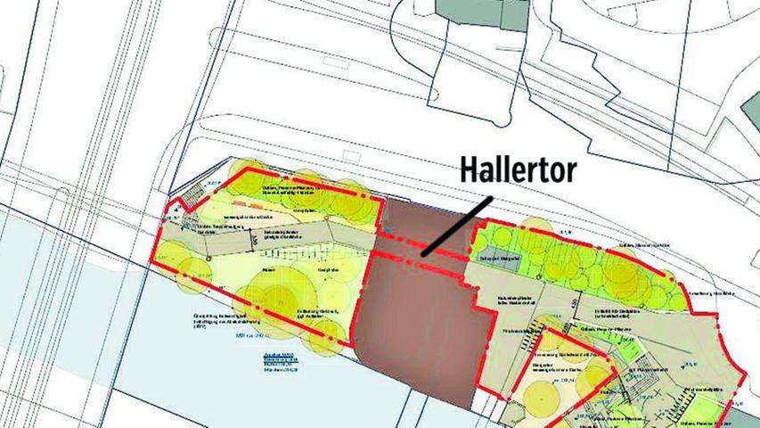 In drei Abschnitten soll das Gebiet rund um den Nägeleinsplatz zwischen Hallertor, Maxbrücke und Weinstadel von 2021 bis 2024 umgestaltet werden. Eigentlich.
