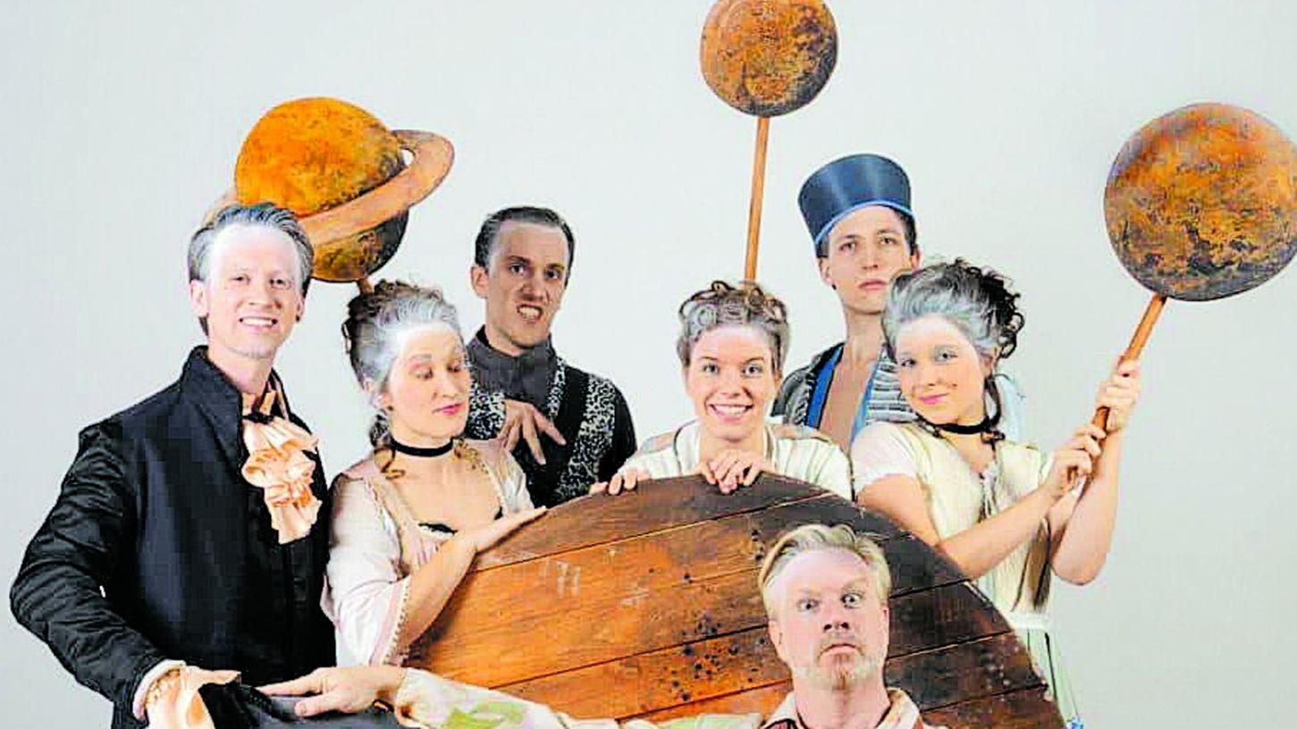 Quirliges Verwirrspiel: Das Ensemble der Kammeroper München überzeugte bei seinem Gastspiel im Stadttheater ausnahmslos.