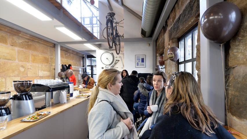 Kaffee und mehr im Fahrrad-Café Hergricht