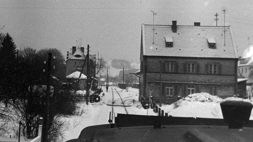 Vor 50 Jahren in Auerbach: Letzte Fahrt 
