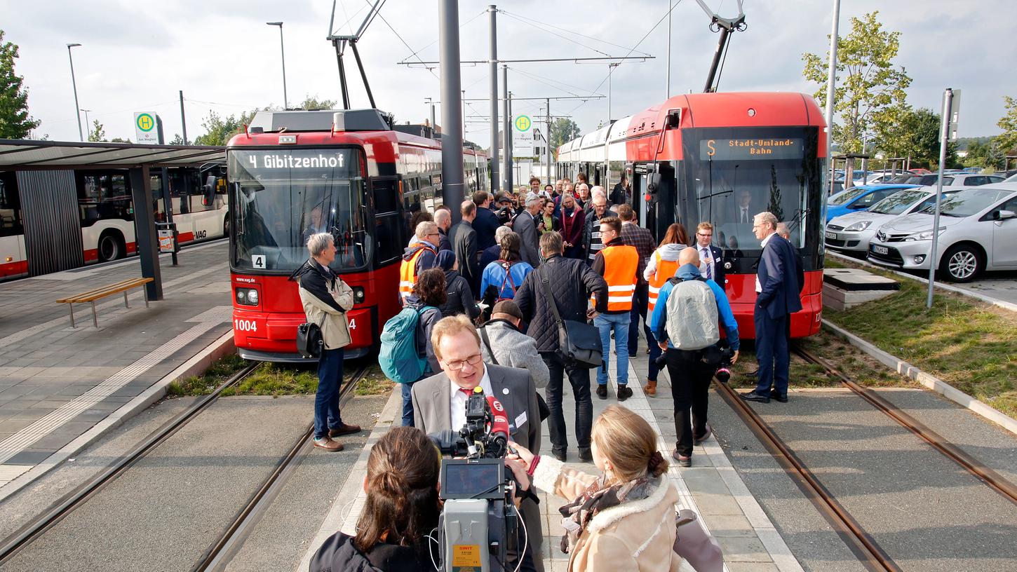 Bis die Stadt-Umland-Bahn von Nürnberg-Wegfeld Richtung Erlangen und Herzogenaurach fahren wird, wird es noch etliche Jahre dauern. Der Baubeginn ist für Mitte der 2020er Jahre geplant.