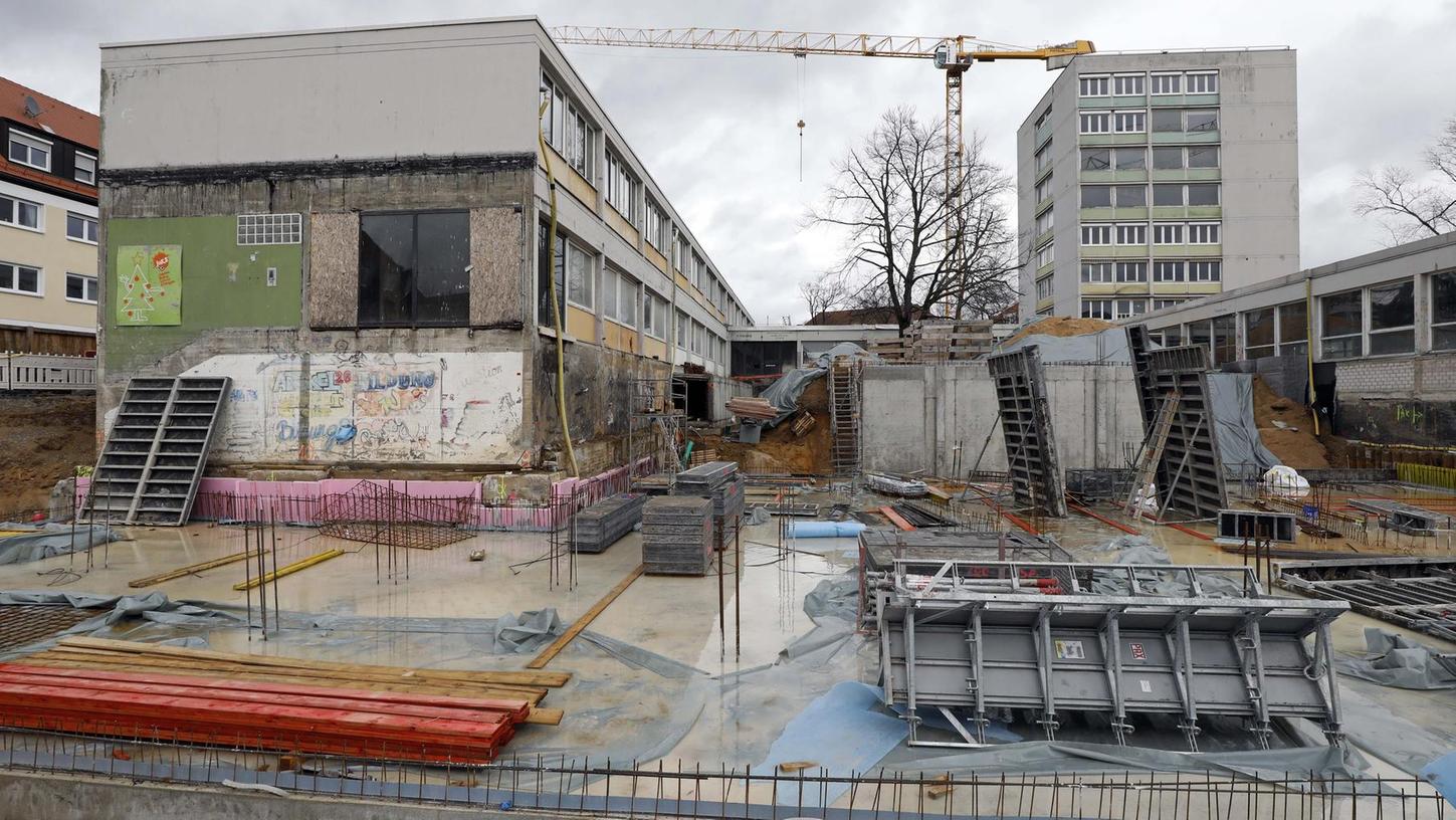 Frankenhof: Auf Erlangens größter Baustelle tut sich was