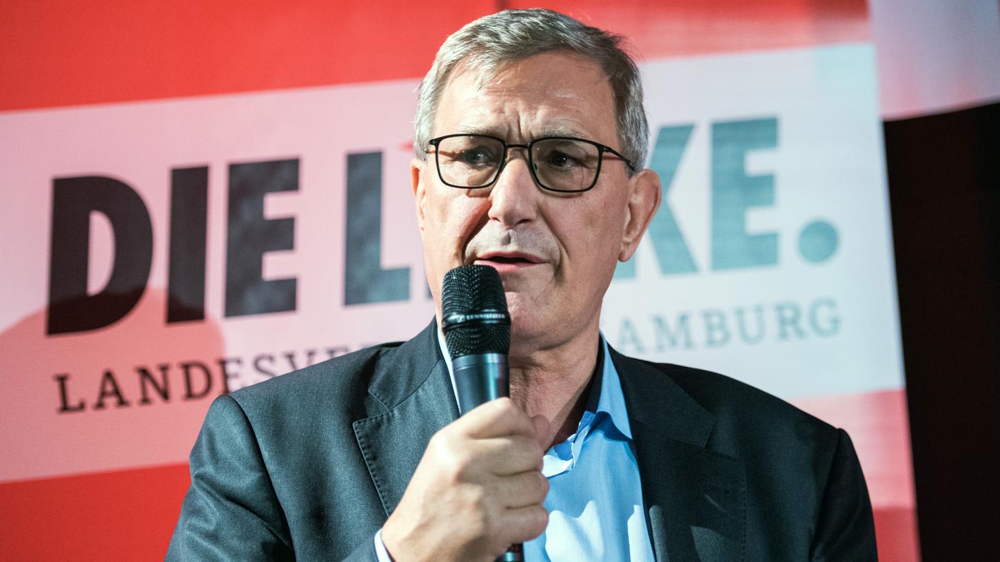 Bundesvorsitzender der Partei Die Linke, Bernd Riexinger, wird bei seiner Kritik gegen die Pläne der Modekette H&M deutlich. 
