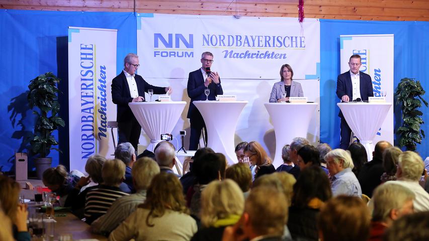 Beim NN-Forum im Februar war noch nicht die Rede davon, dass Forchheim den Landkreis verlassen würde.