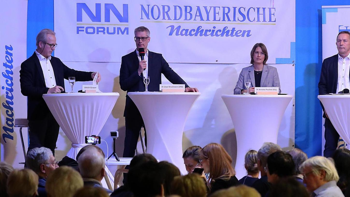 NN Forum zur OB-Wahl in Forchheim: Drei Kollegen
