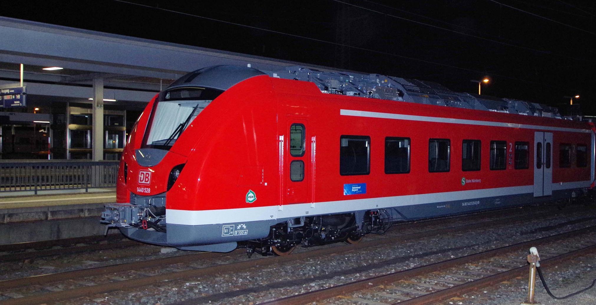 Linien S2 Und S5 Neue S Bahnen Nach Roth Werden Getestet Nurnberg Roth Allersberg Schwabach Nordbayern De