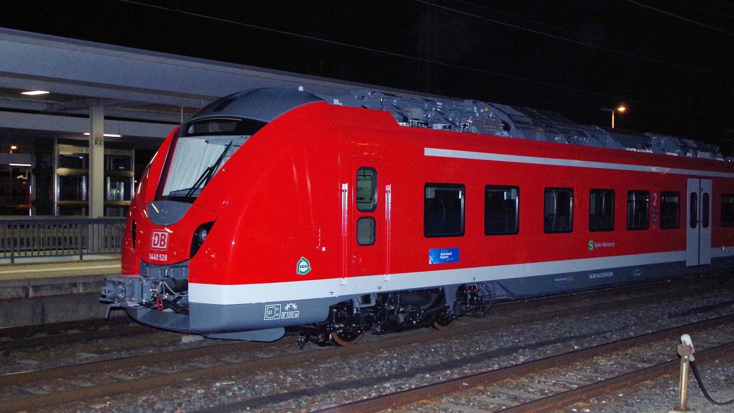 Linien S2 und S5: Neue S-Bahnen nach Roth werden getestet