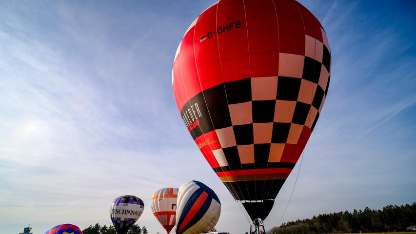 Sonnenschein und bunte Farben: Frankenballoncup in Ebermannstadt