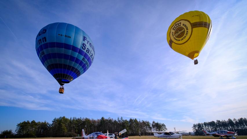 Sonnenschein und bunte Farben: Frankenballoncup in Ebermannstadt