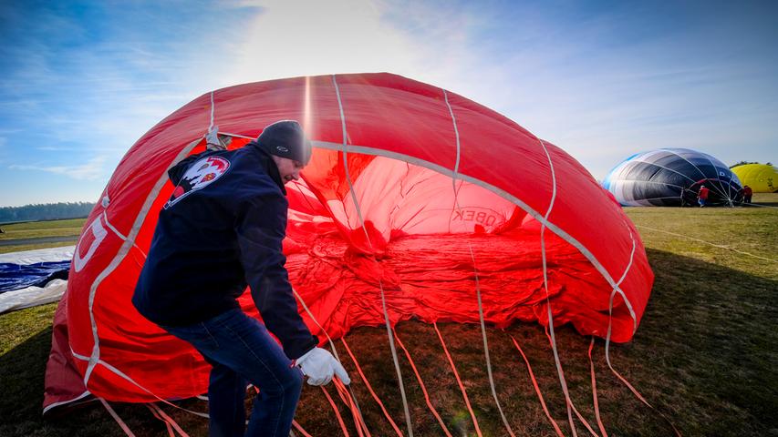 Sonnenschein und bunte Farben: Frankenballoncup in Ebermannstadt