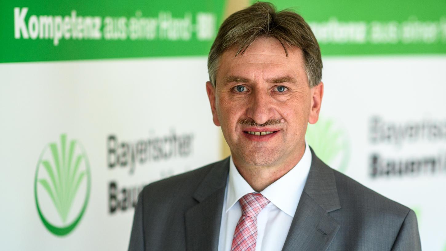 Mit dabei beim NZ-Dialog: Günther Felßner, Präsident des Bauernverbandes in Mittelfranken.