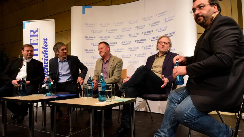 Die FN-Redakteure Wolfgang Händel und Johannes Alles fühlten drei aussichtsreichsten OB-Kandidaten auf den Zahn.