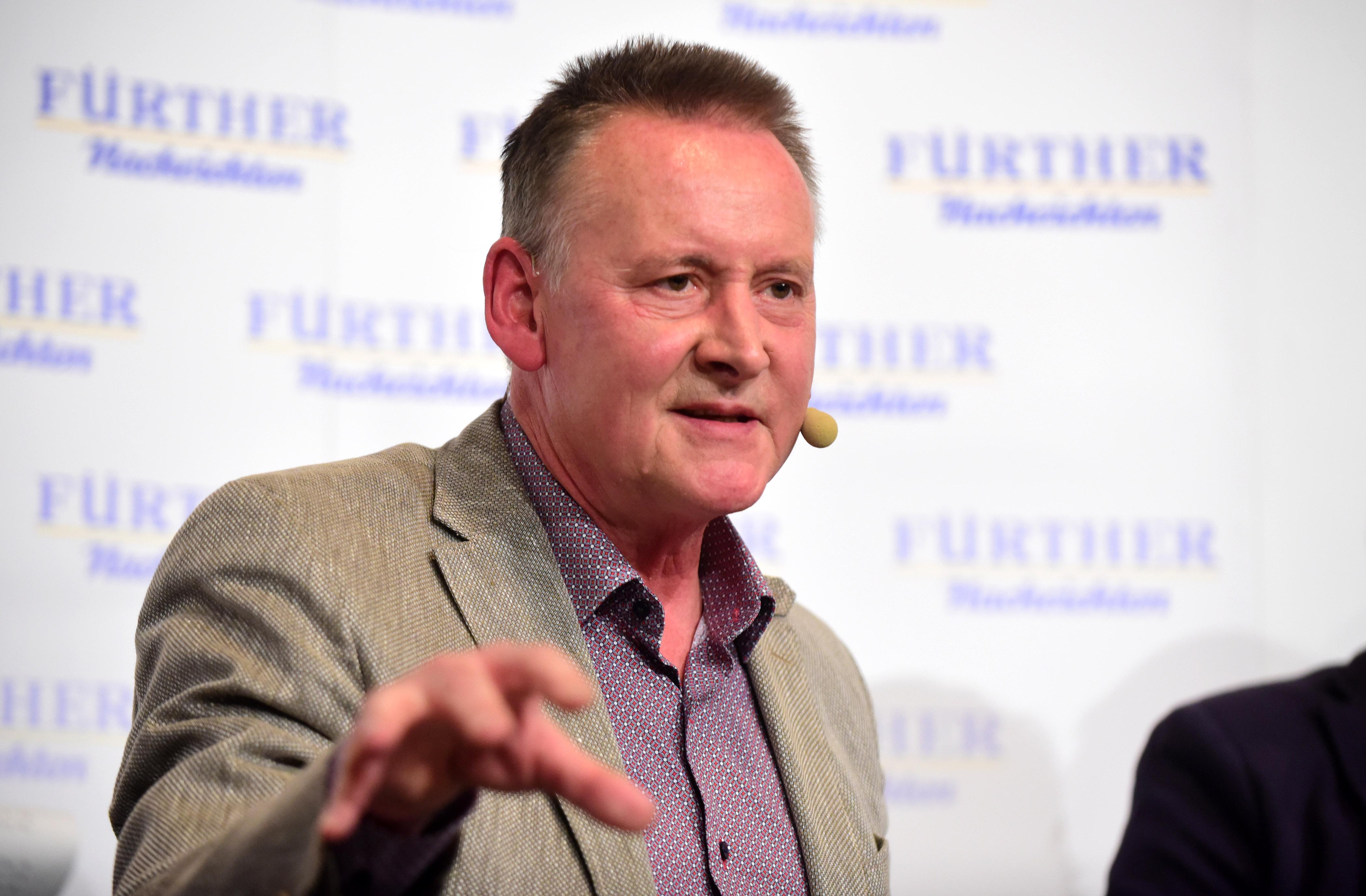 Die FN-Redakteure Wolfgang Händel und Johannes Alles fühlten drei aussichtsreichsten OB-Kandidaten auf den Zahn. Im Bild: Thomas Jung.