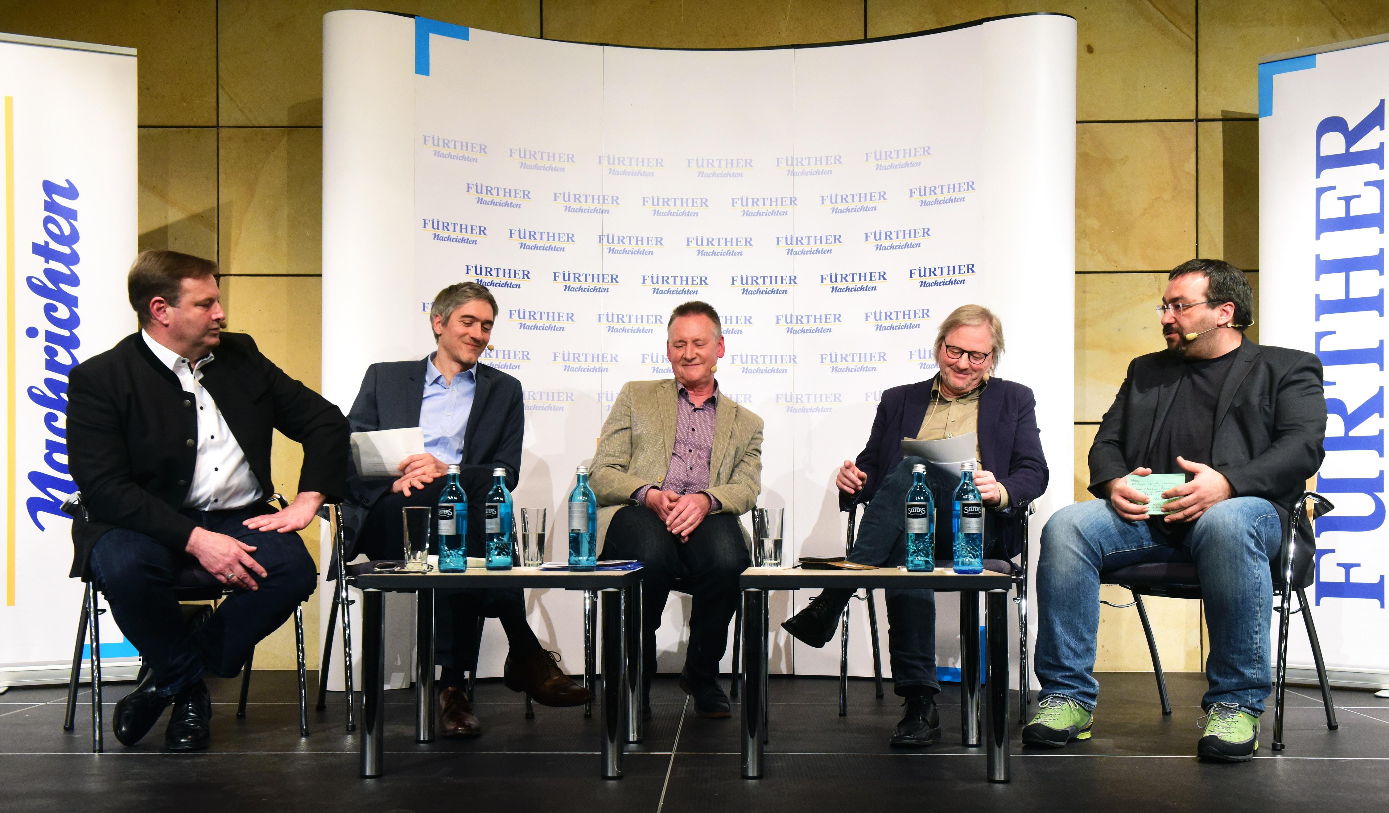 Die FN-Redakteure Wolfgang Händel und Johannes Alles fühlten den drei aussichtsreichsten OB-Kandidaten auf den Zahn.