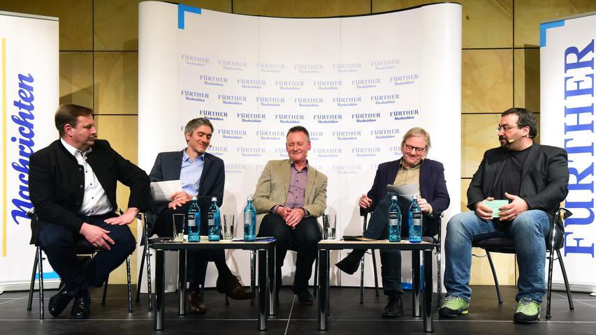 Die FN-Redakteure Wolfgang Händel und Johannes Alles fühlten den drei aussichtsreichsten OB-Kandidaten auf den Zahn.
