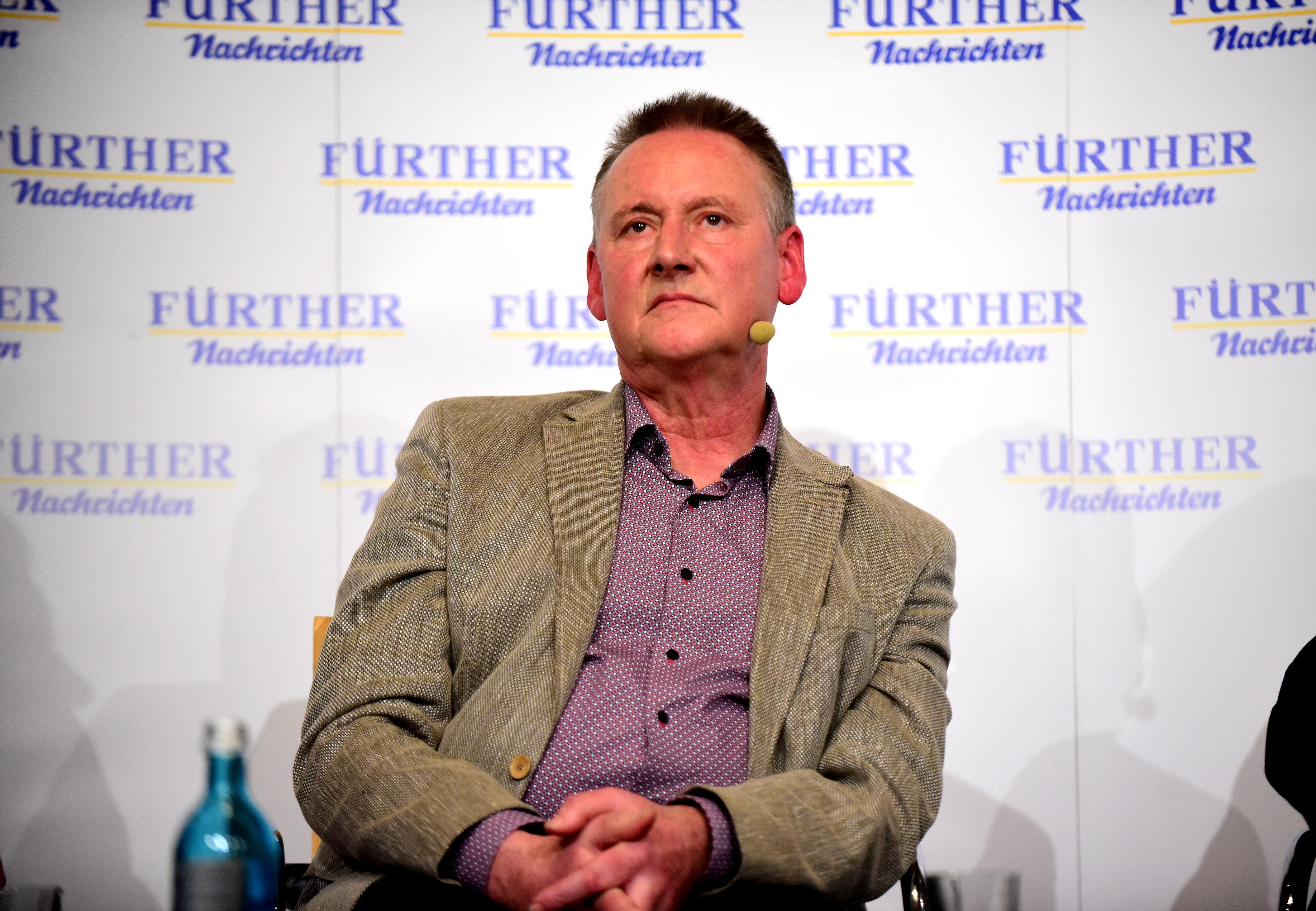 Die FN-Redakteure Wolfgang Händel und Johannes Alles fühlten den drei aussichtsreichsten OB-Kandidaten auf den Zahn. Im Bild: Thomas Jung.