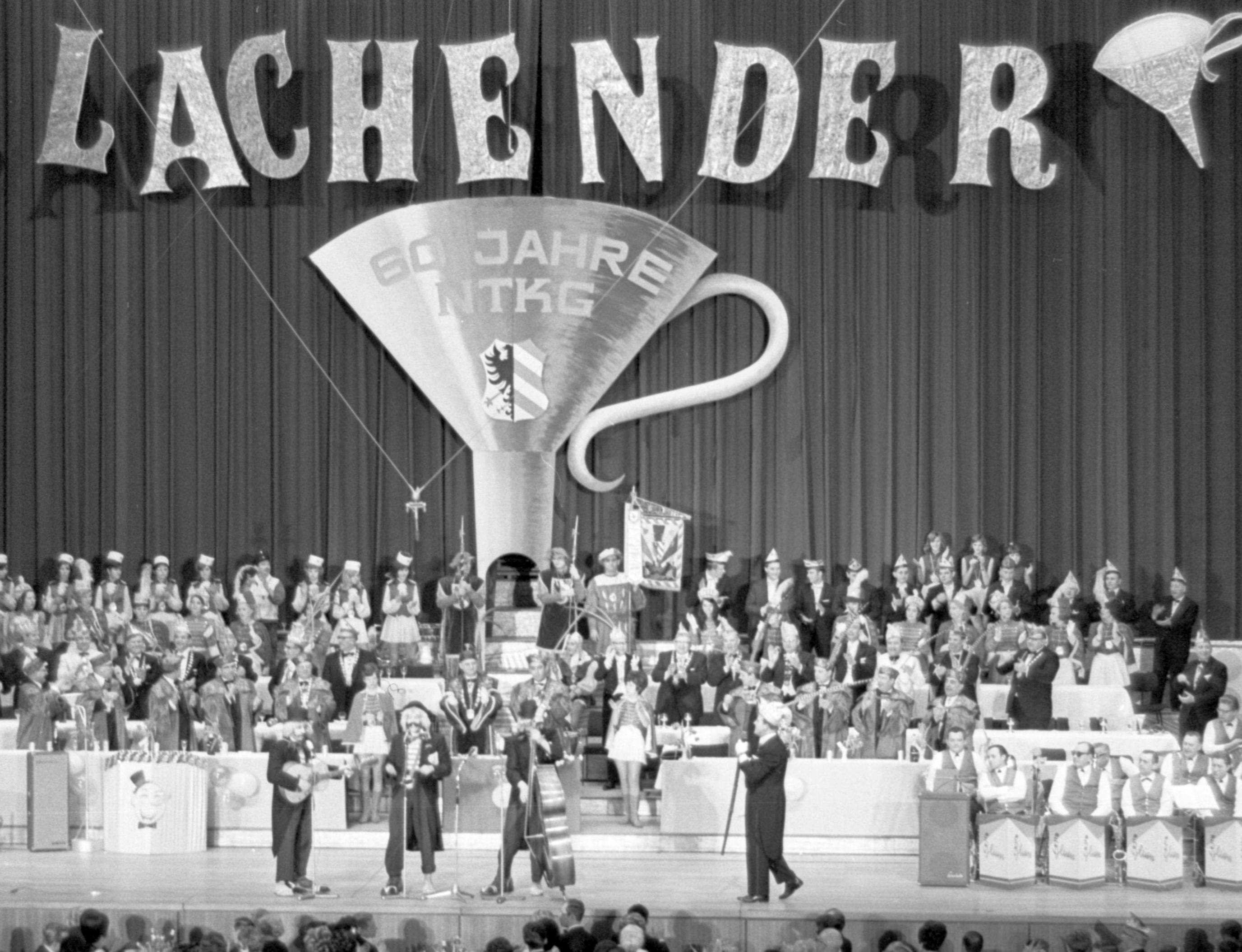 1969 feierte die Nürnberger Trichter Karnevalsgesellschaft ihr 60. Jubiläum.