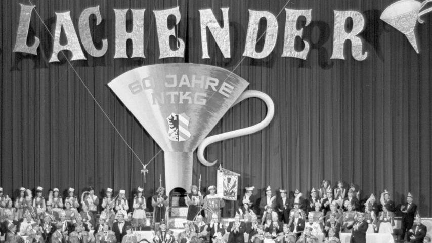 1969 feierte die Nürnberger Trichter Karnevalsgesellschaft ihr 60. Jubiläum.
