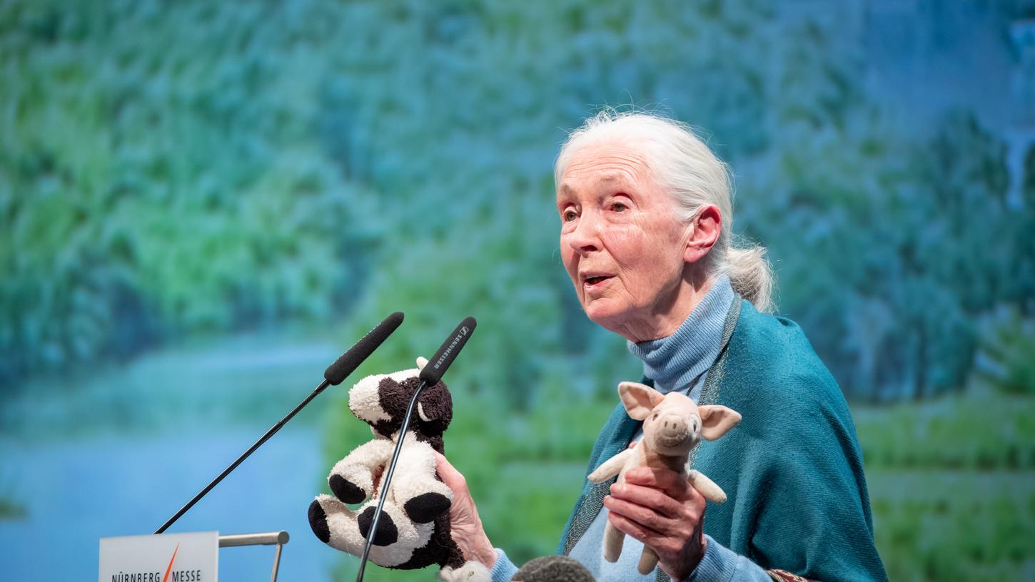 Jane Goodall auf Biofach: 