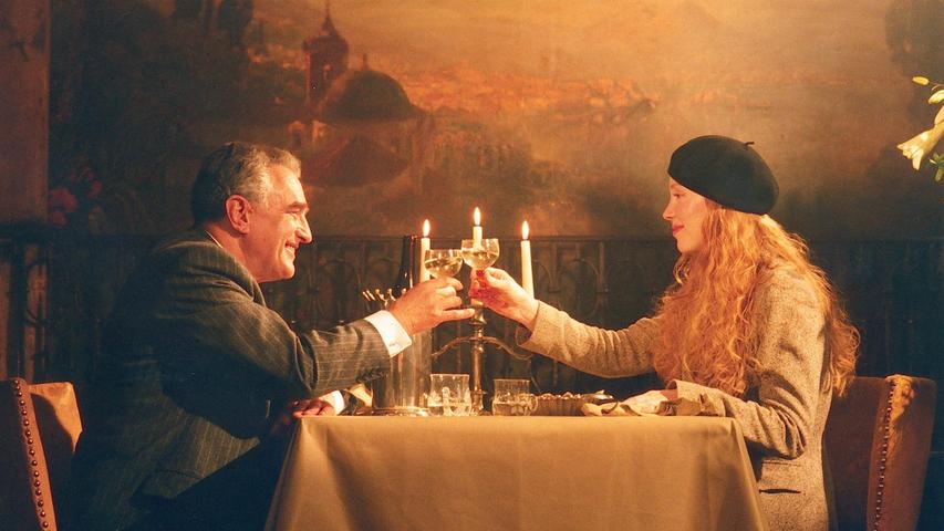 Szene aus Vilsmaiers "Leo und Claire" mit Michael Degen und Franziska Petri.